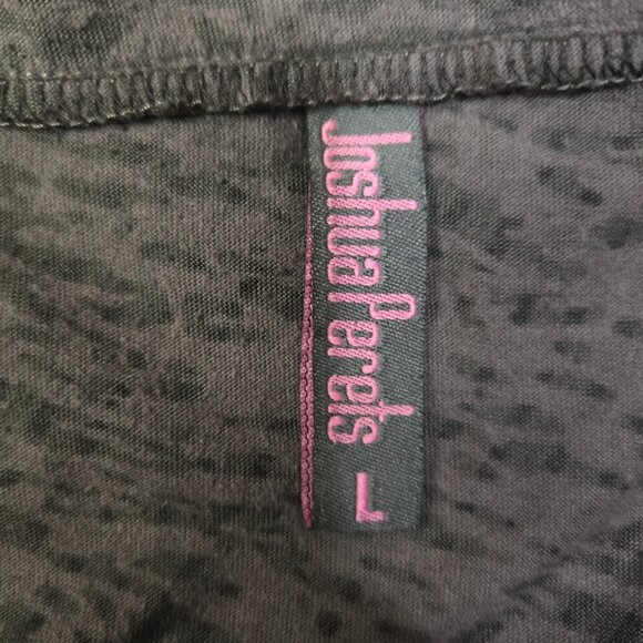 Y2K Joshua Perets Grey Pink Fitted Hoodie Size M Emo Scene Indie Sleaze 2000s - Picture 8 of 9